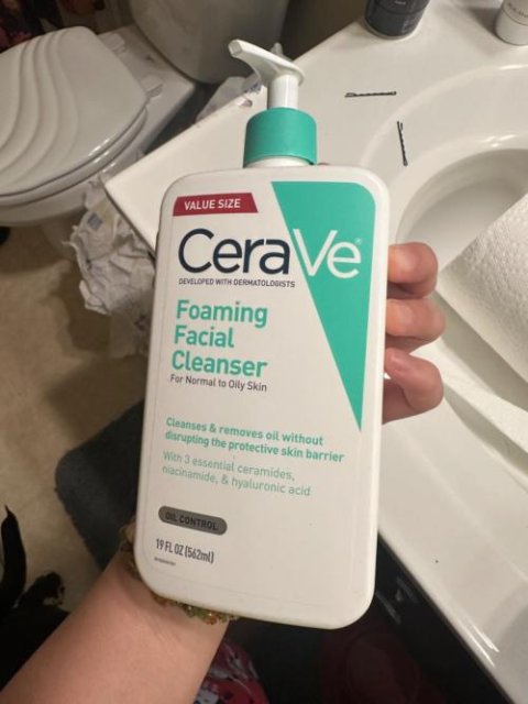 Cerave Foaming Facial Cleanser (562ml) (Original)
