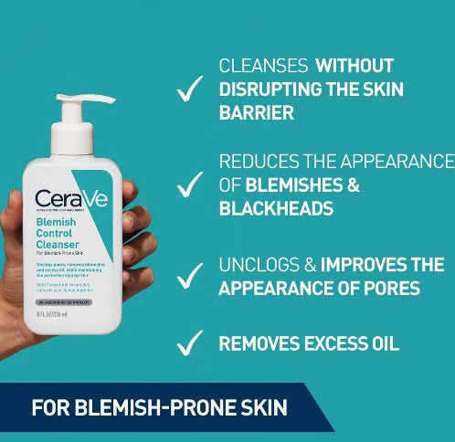 Cerave Blemish Control Cleanser (236ml) (Original)