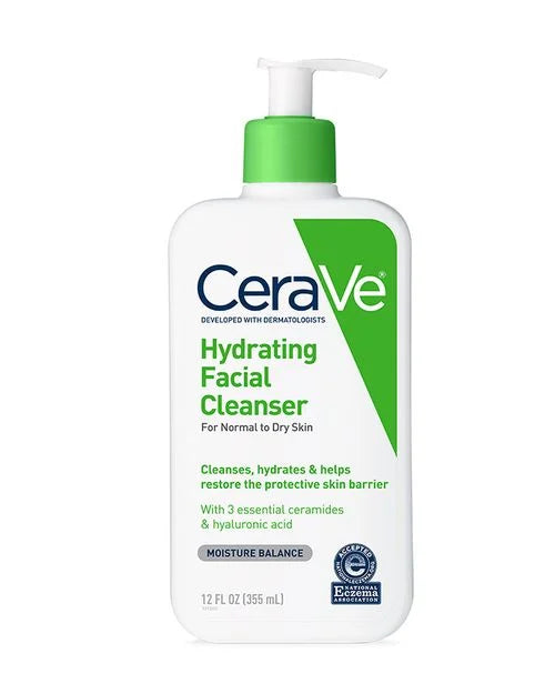 Cerave Hydrating Facial Cleanser (562ml) (Original)